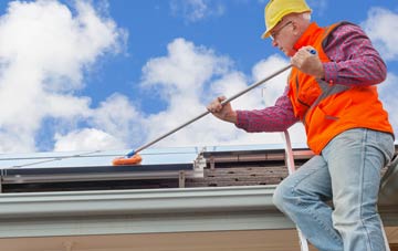 Stuckton soft wash roof cleaning